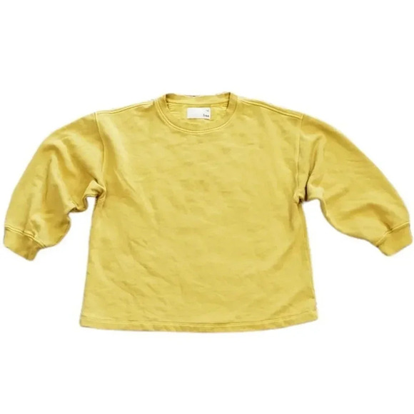 Wilfred Free Yellow Relaxed Fit Nan Sweater S - Picture 2 of 5